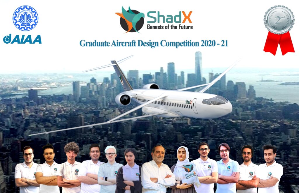 ShadX-2021 Team awarded the 2nd place in AIAA Design Competition